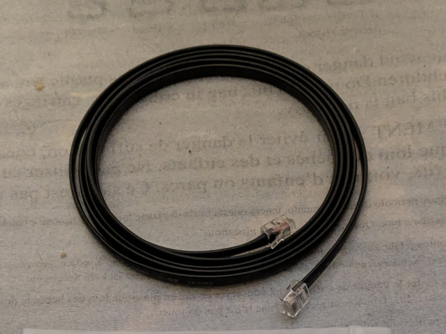 RJ12 - Thrustmaster Cable